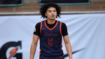 Roosevelt High School (CA) guard Brayden Burries (5)