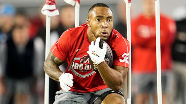 A tremendous career at Viriginia's Hopewell High paved the way to Ohio State for running back TreVeyon Henderson.