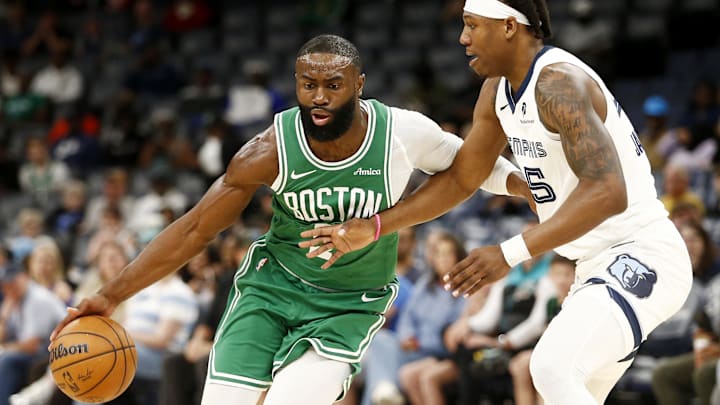 Boston Celtics guard Jaylen Brown.