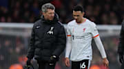 Alexander-Arnold limped off injured