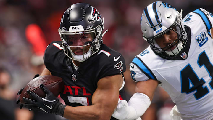 Falcons RB Bijan Robinson will be the first running back selected in most 2025 fantasy football drafts.
