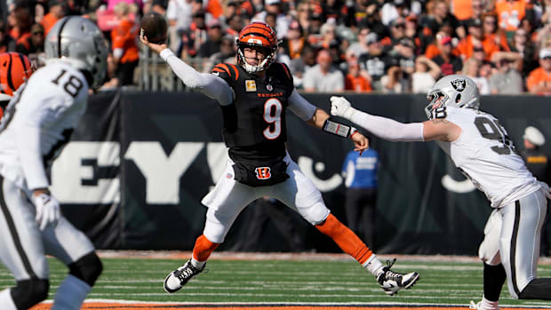Cincinnati Bengals quarterback Joe Burrow