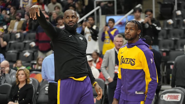 James is about to enter his 23rd season in the NBA, but his second season playing alongside his oldest son. James is about to enter his 23rd season in the NBA, but his second season playing alongside his oldest son.