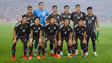 El once titular que presentó México en el Monumental