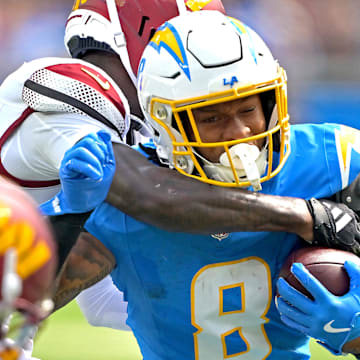 Omarion Hampton’s rookie season was put on pause after an early injury.