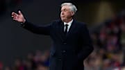 Carlo Ancelotti tem 65 anos e contrato com o Real Madrid até 30 de junho de 2026