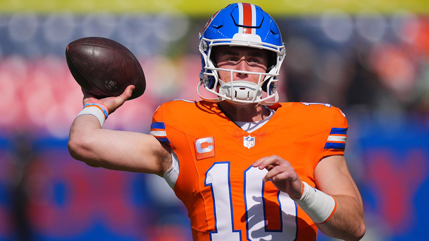 Denver Broncos QB Bo Nix Nominated for NFL's Rookie of the Week