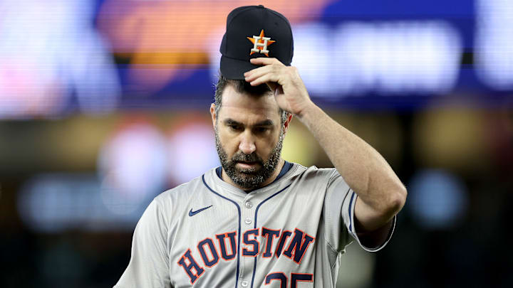 Former Houston Astros pitcher Justin Verlander.