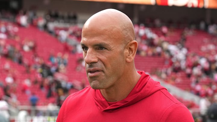 Former San Francisco 49ers defensive coordinator Robert Saleh