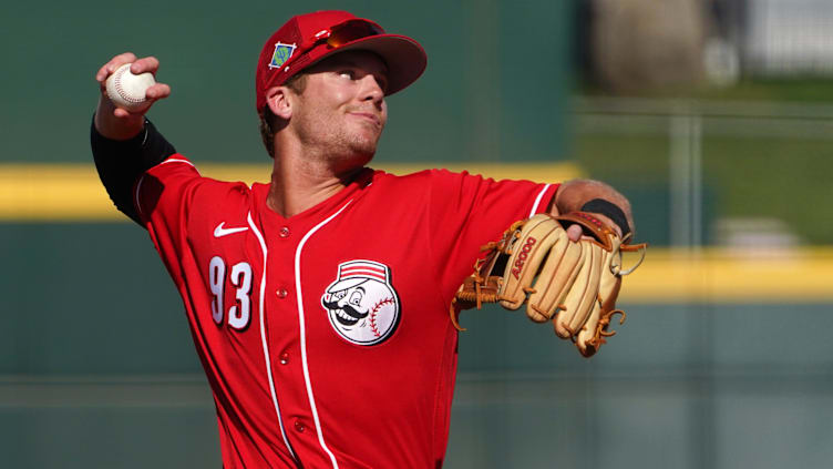 Cincinnati Reds non-roster invitee infielder Matt McLain.