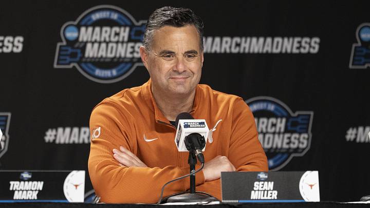 March 25, 2026; San Jose, CA, USA; Texas Longhorns head coach Sean Miller