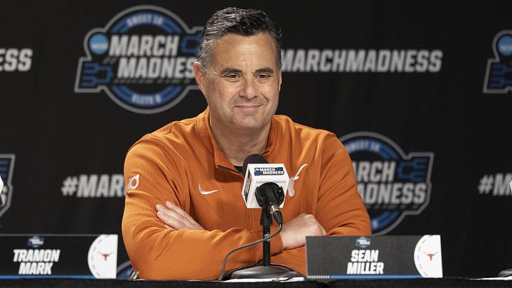 March 25, 2026; San Jose, CA, USA; Texas Longhorns head coach Sean Miller