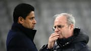 Nasser Al Khelaifi et Luis Campos, PSG
