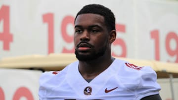 Freshman linebacker Kevon Glenn at FSU's first day of fall practice in 2019.

Img 2292