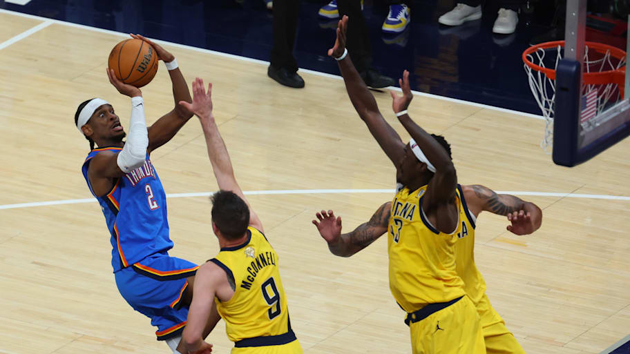 Shai Gilgeous-Alexander and the Thunder have tied up the NBA Finals 2-2. | Trevor Ruszkowski-Imagn Images