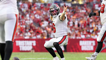 Tampa Bay Buccaneers quarterback Baker Mayfield 