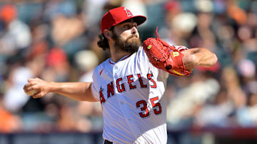San Francisco Giants v Los Angeles Angels