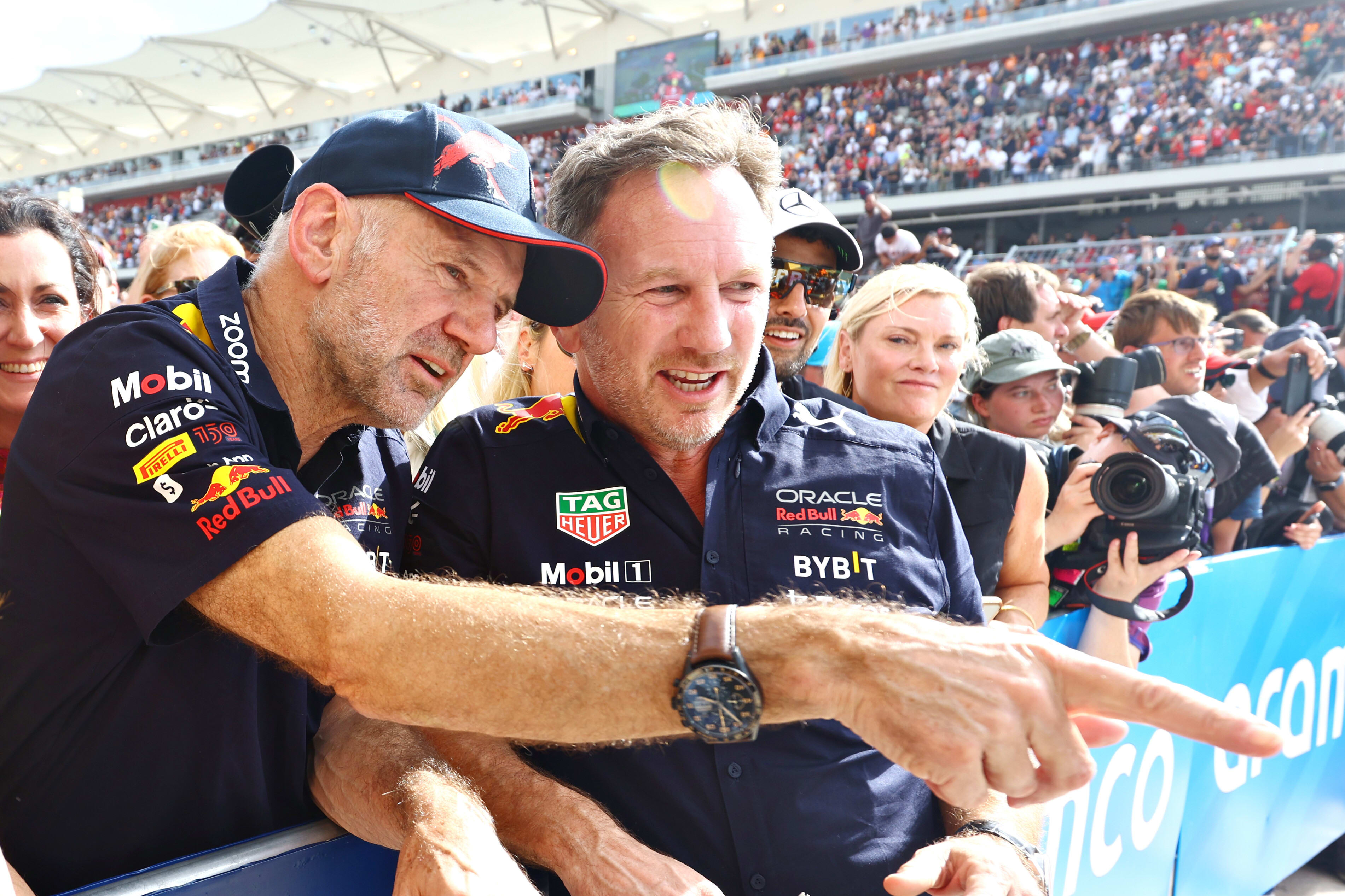 Adrian Newey - Christian Horner - Red Bull