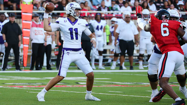 Tarleton State quarterback Victor Gabalis