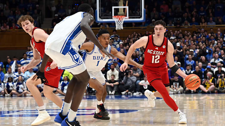NC State basketball versus Duke NC State basketball versus Duke
