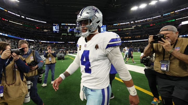 Dallas Cowboys quarterback Dak Prescott.