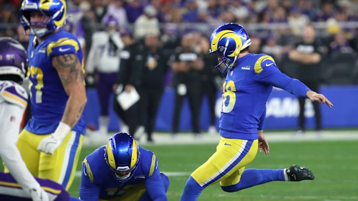 NFC Wild Card Playoffs: Minnesota Vikings v Los Angeles Rams, K Joshua Karty