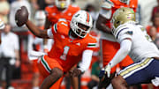 Miami quarterback Cam Ward is the favorite to be the No. 1 overall pick in the 2025 NFL Draft.