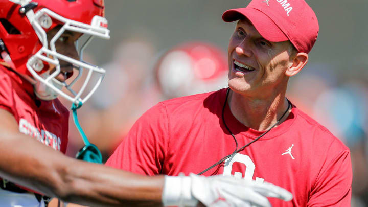 Oklahoma head coach Brent Venables