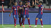 Barcelona saw off Real Sociedad on Monday night