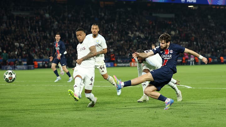 Paris Saint-Germain v Aston Villa FC - UEFA Champions League 2024/25 Quarter Final First Leg