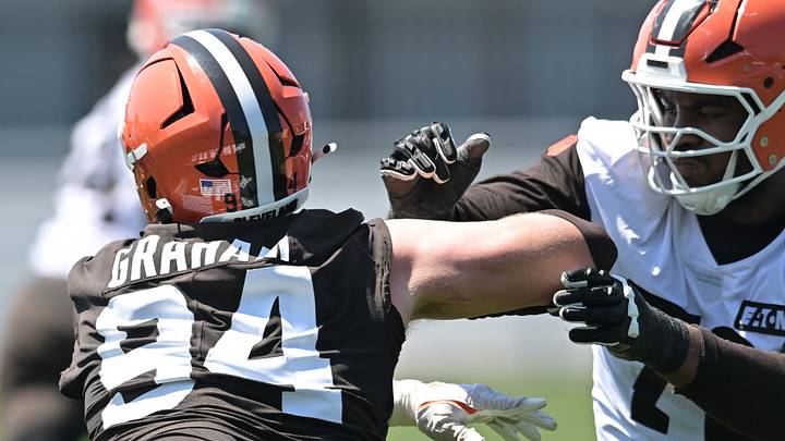 Cleveland Browns defensive tackle Mason Graham 