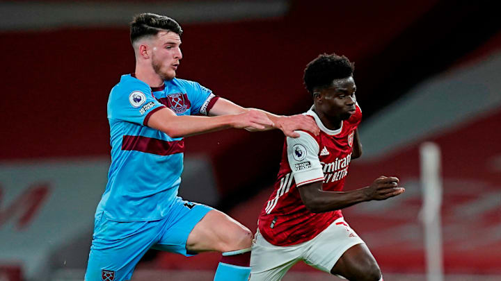 Declan Rice & Bukayo Saka
