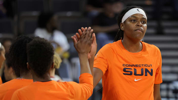 Connecticut Sun star Jonquel Jones is officially out for her second straight game, as she remains in the league's health & safety protocols