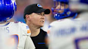 Boise State Broncos head coach Spencer Danielson.