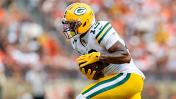 Green Bay Packers wide receiver Dontayvion Wicks