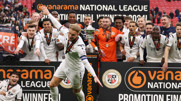 Bromley were promoted with victory in the 2024 National League play-off final