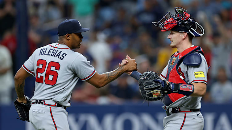 Iglesias shuts the door after a thrilling come-from-behind victory over the Pirates