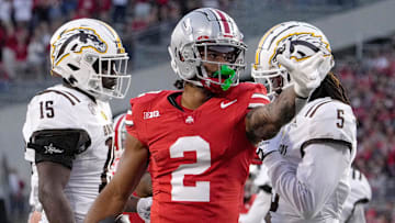 Ohio State Buckeyes wide receiver Emeka Egbuka