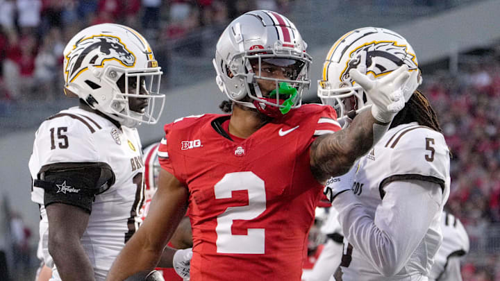 Ohio State Buckeyes wide receiver Emeka Egbuka