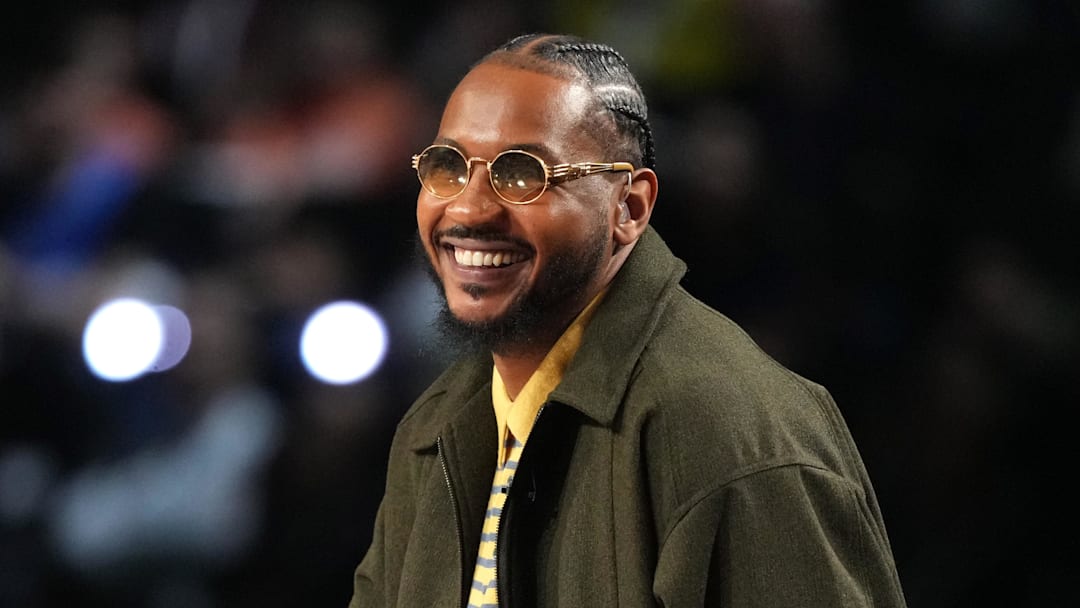 Former Lakers forward Carmelo Anthony