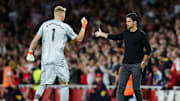 Aaron Ramsdale, Mikel Arteta