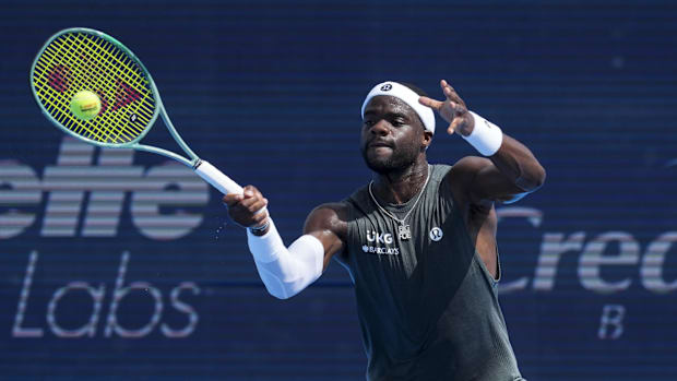 Frances Tiafoe plans his year around peaking at the U.S. Open.