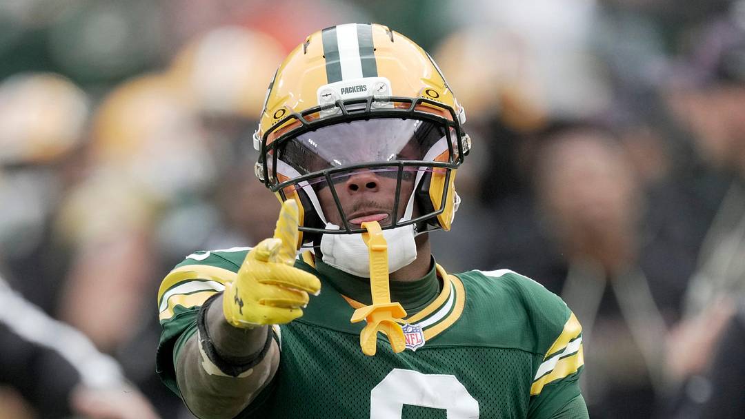 Green Bay Packers wide receiver Matthew Golden