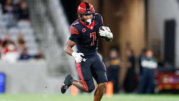 San Diego State Aztecs running back Lucky Sutton.