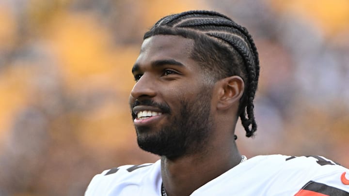 Cleveland Browns quarterback Shedeur Sanders