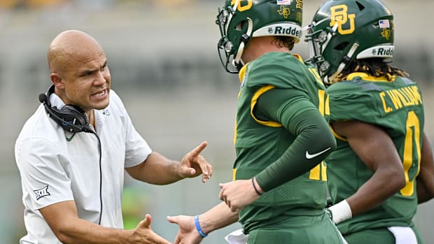 Baylor Bears head coach Dave Aranda wide receiver Josh Cameron Kobe Prentice tight end Michael Trigg Big 12 football