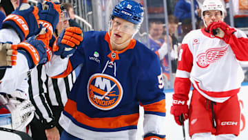 Detroit Red Wings v New York Islanders