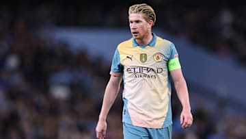 Kevin De Bruyne only completed half a game on Wednesday