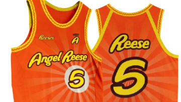 Angel Reese x Reese's Jersey Drop