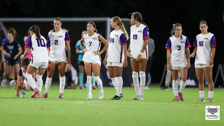 The No. 5 TCU Horned Frogs fell to the BYU Cougars 4-3 in penalties in the Big 12 Tournament Quarterfinals from Garvey-Rosenthal Soccer Stadium in Fort Worth, TX.